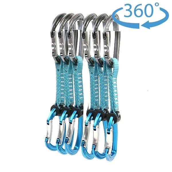 ペツル （Petzl） Dジン アクセス クイックドロー 12cm　6本パック　M060LC05
