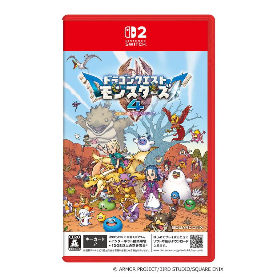 スクウェア・エニックス (Joshinオリジナル特典付)(Switch2)ドラゴンクエストモンスターズ4 枯れ木の国のビアンカ・フローラ 通常版 返品種別B