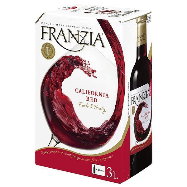 フランジア  赤  3000ml  バッグ・イン・ボックスワイン  ワインタップ  （アメリカ・赤ワイン）  家飲み  巣ごもり  応援
