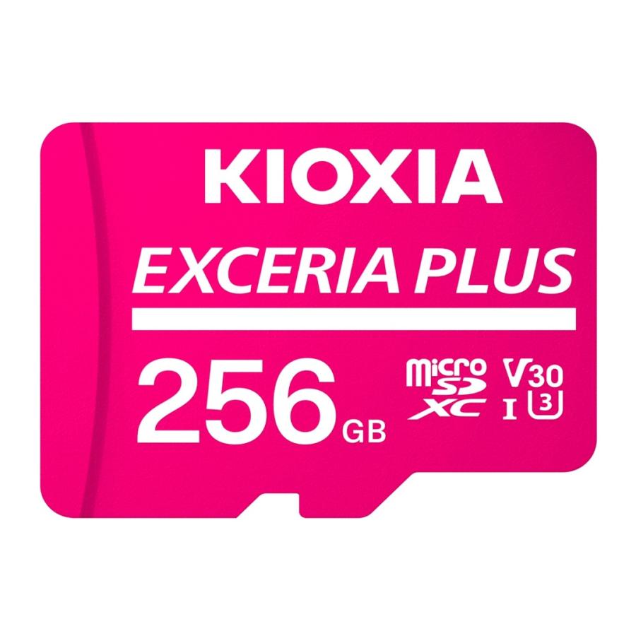 KIOXIA(キオクシア) 旧東芝メモリ microSD 256GB EXCERIA PLUS UHS-I U3 V30 Class10