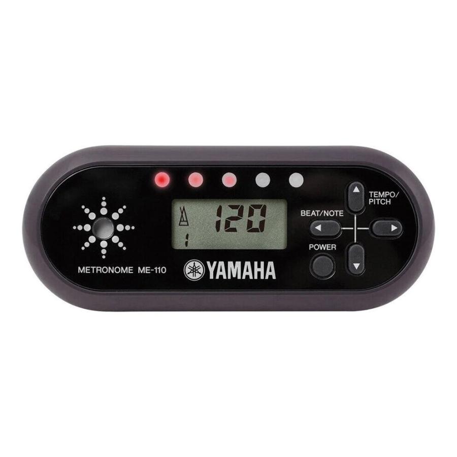 YAMAHA ME-110BK スリムタイプ 電子メトロノーム/メール便発送・代金引換不可