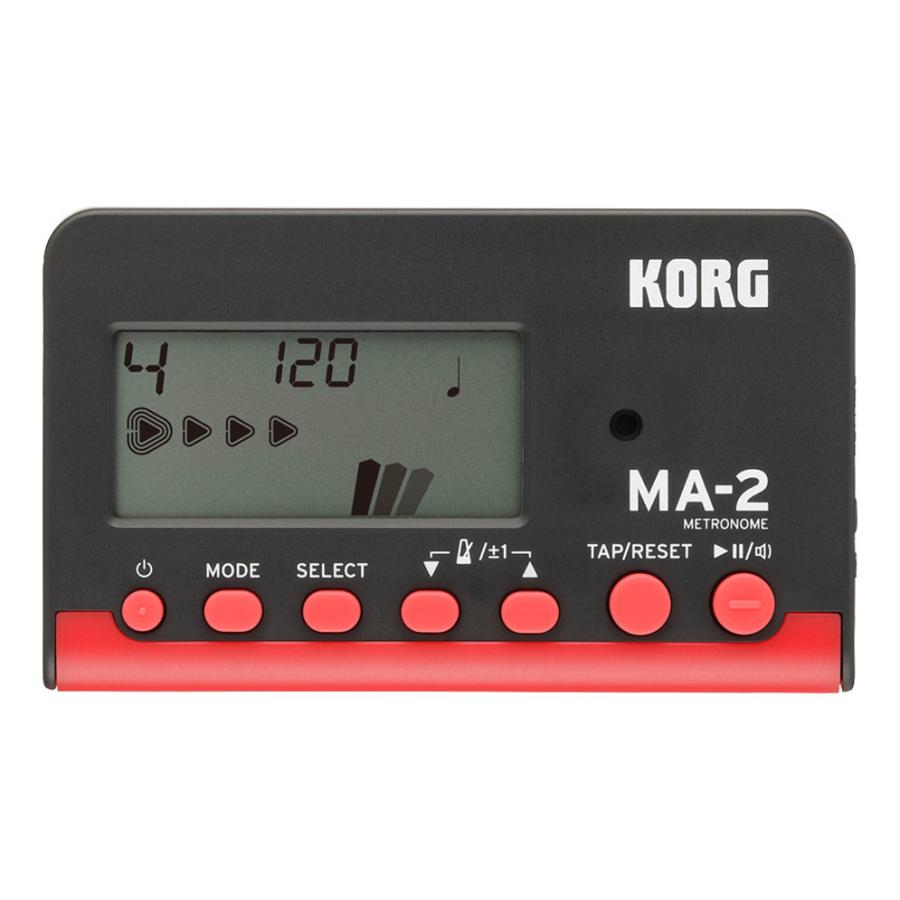 KORG MA-2-BKRD カード型 電子メトロノーム/メール便発送・代金引換不可