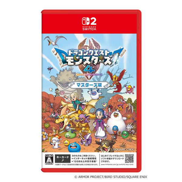 【特典】Switch 2 ドラゴンクエストモンスターズ4 枯れ木の国のビアンカ・フローラ マスターズ版[スクウェア・エニックス]【送料無料】《１２月予約》