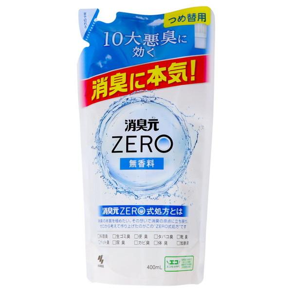 小林製薬 消臭元ZERO つめ替用 無香料 400mL 消臭剤