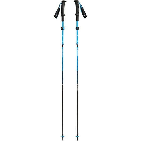 ブラックダイヤモンド ディスタンスカーボンFLZ (BD82508) ／ 登山 トレッキングポール 三つ折り 軽量 コンパクト 折りたたみ式 長さ調節可能
