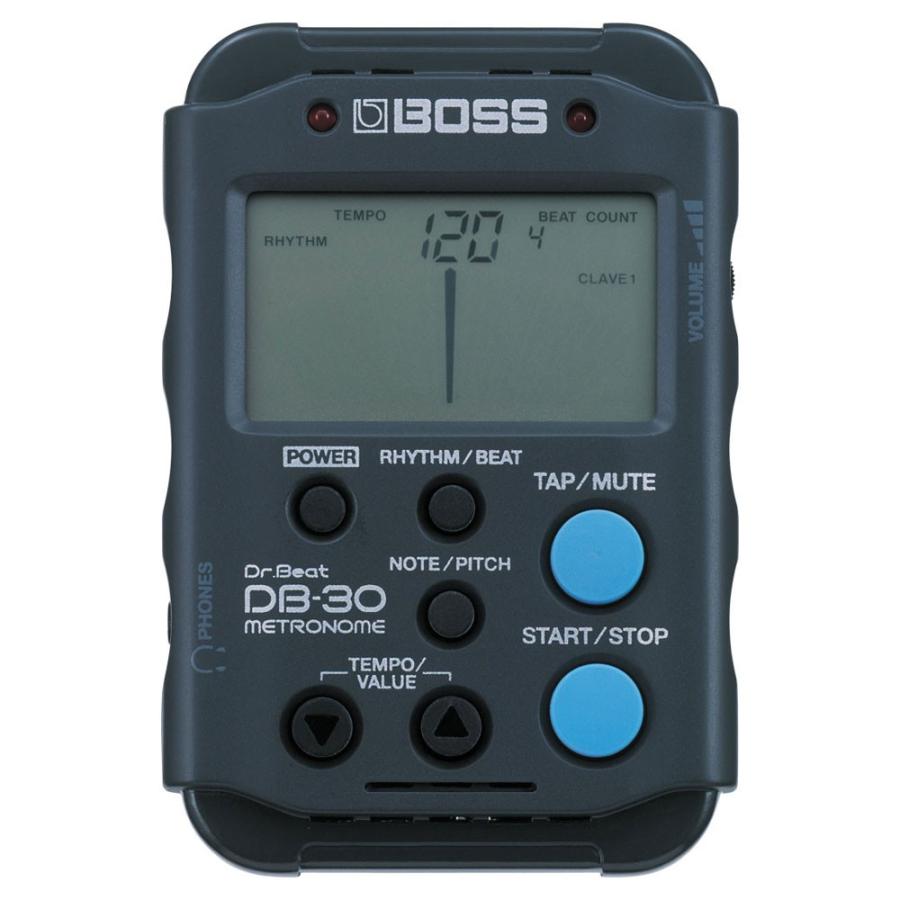 メトロノーム ボス BOSS DB-30 Dr.Beat  ドクタービート ドラム 練習 リズム 練習 小型 電子 メトロノーム