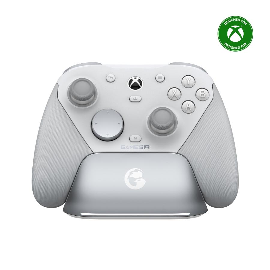 GameSir G7 Pro White 無線 有線 ゲームコントローラー (Xbox公式ライセンス取得品 Windows PC Android 2.4GHz Bluetooth USB Type-C ジャイロあり 充電台つき)