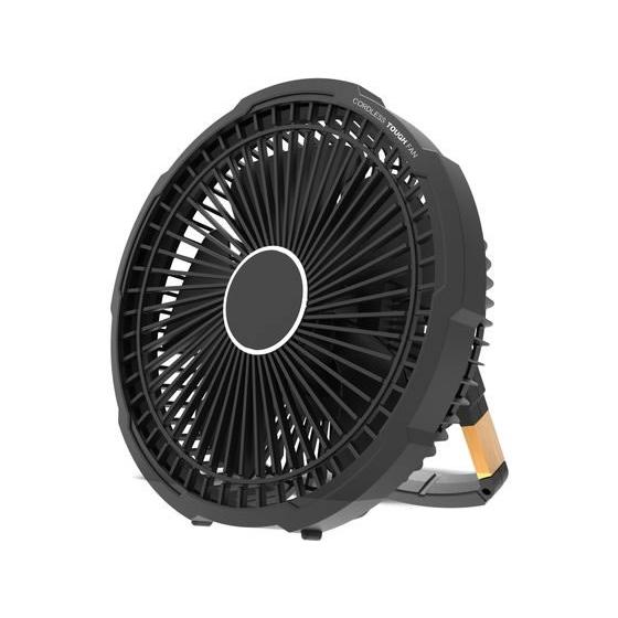 トップランド コードレスタフFAN ブラック SF-TF10-BK 卓上扇風機 ポータブルファン 扇風機 サーキュレーター 空調家電
