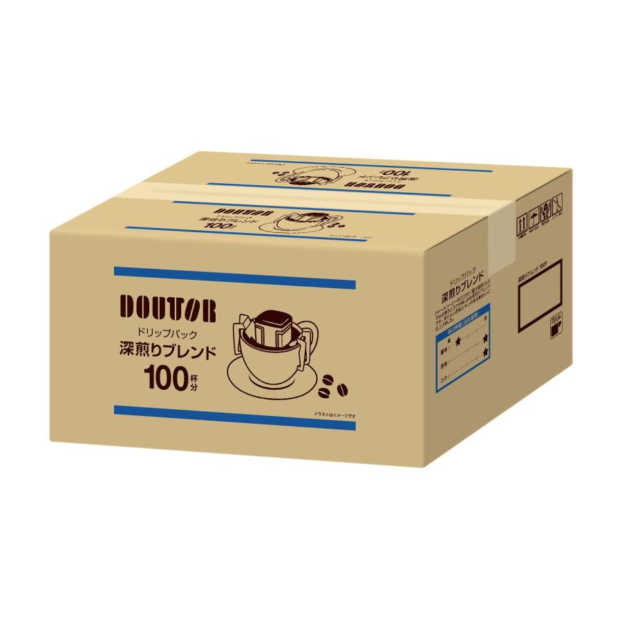 ドトールコーヒー ドリップパック 深煎りブレンド100P