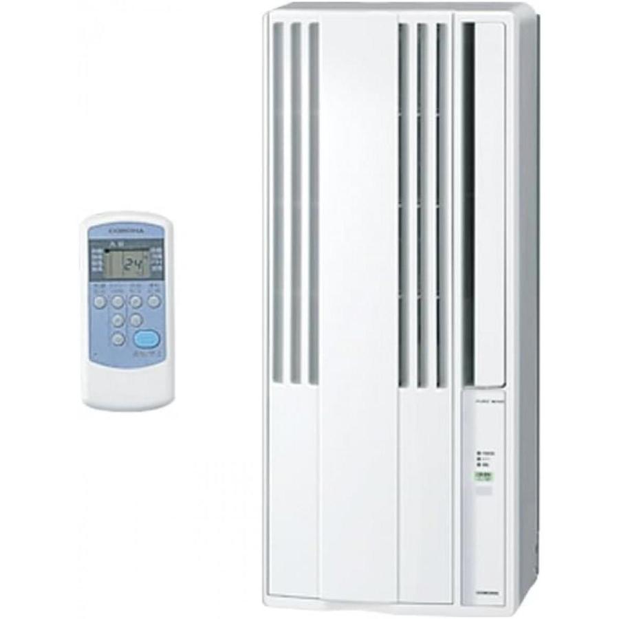 【在庫有・即納】コロナ リララ 窓用エアコン CW-1626R(WS) シェルホワイト 冷房専用 2026年モデル ノンドレン 50Hz/4〜6畳 60Hz/4.5〜7畳