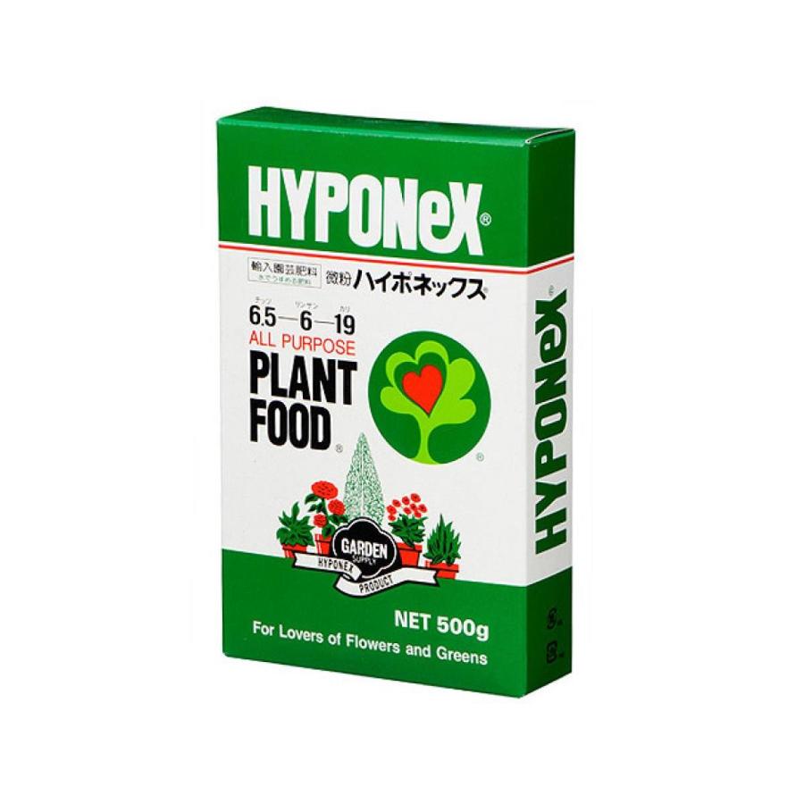 【在庫有】微粉 ハイポネックス 500g 追肥 化学肥料 家庭菜園 水耕栽培 液体肥料 N-P-K＝6.5-6-19