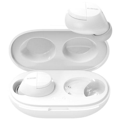 エレコム ELECOM フルワイヤレスイヤホン ホワイト LBT-TWS12WH 〈LBTTWS12WH〉