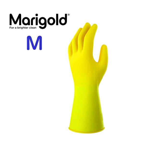 在庫あり MARIGOLD GLOVES KITCHEN M マークス 1組 ゴム手袋 キッチン用  家庭用 老舗ブランド マリーゴールド グローブ 耐久性 ラテックス