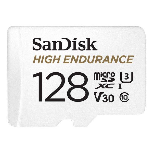 SANDISK サンディスク microSDXCカード 128GB High Endurance 高耐久 SDSQQNR-128GG-N6IA(2536262)