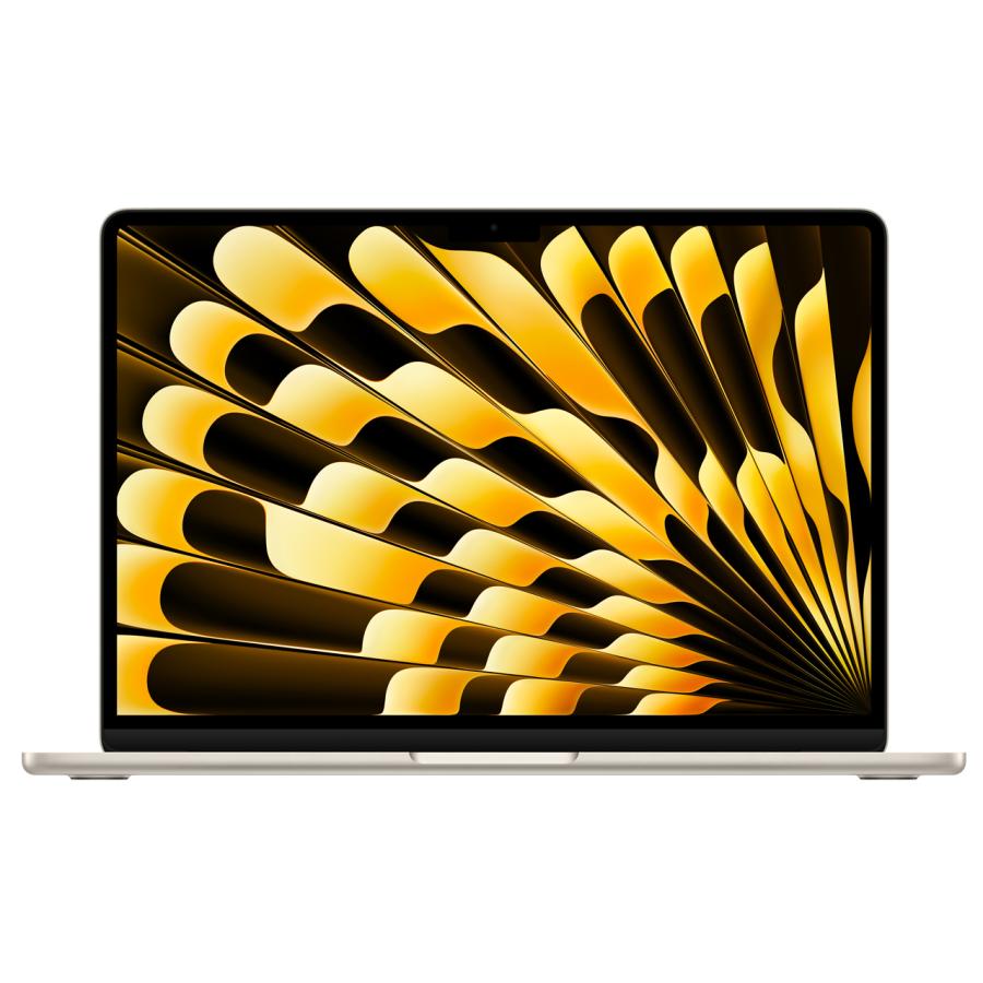 Apple MW0Y3J/A MacBook Air 13インチ Apple M4チップ 10コアCPU 8コアGPU SSD256GB メモリ16GB スターライト 新品 送料無料