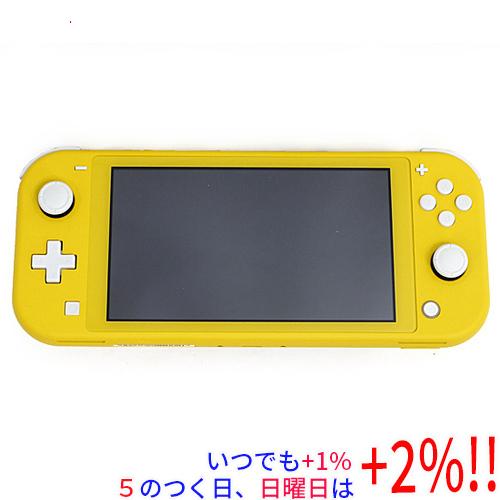 【中古】任天堂 Nintendo Switch Lite(ニンテンドースイッチ ライト) HDH-S-YAZAA イエロー【いつでも+1％！5のつく日と日曜日は+2%！】　爆買