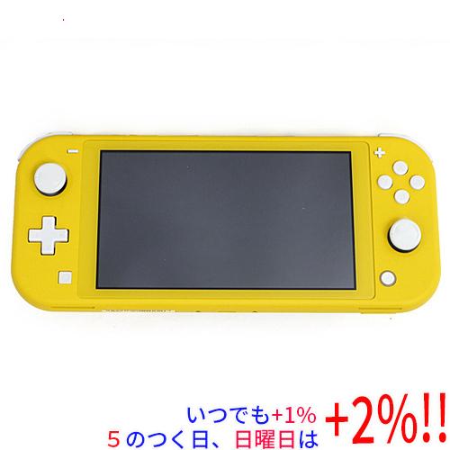 【中古】任天堂 Nintendo Switch Lite(ニンテンドースイッチ ライト) HDH-S-YAZAA イエロー 本体のみ いたみ