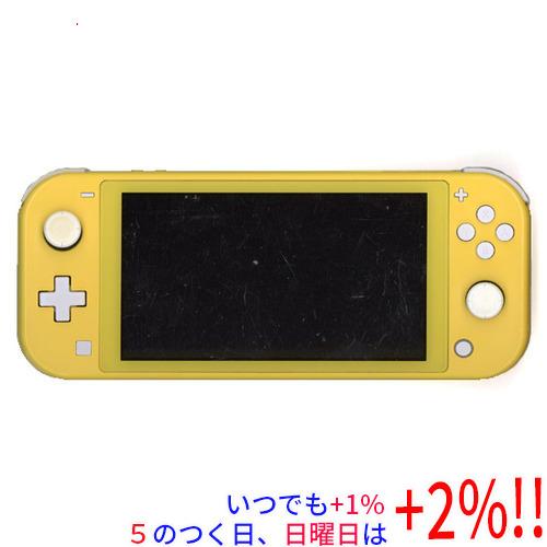 【中古】任天堂 Nintendo Switch Lite(ニンテンドースイッチ ライト) HDH-S-YAZAA イエロー 本体のみ 液晶画面いたみ