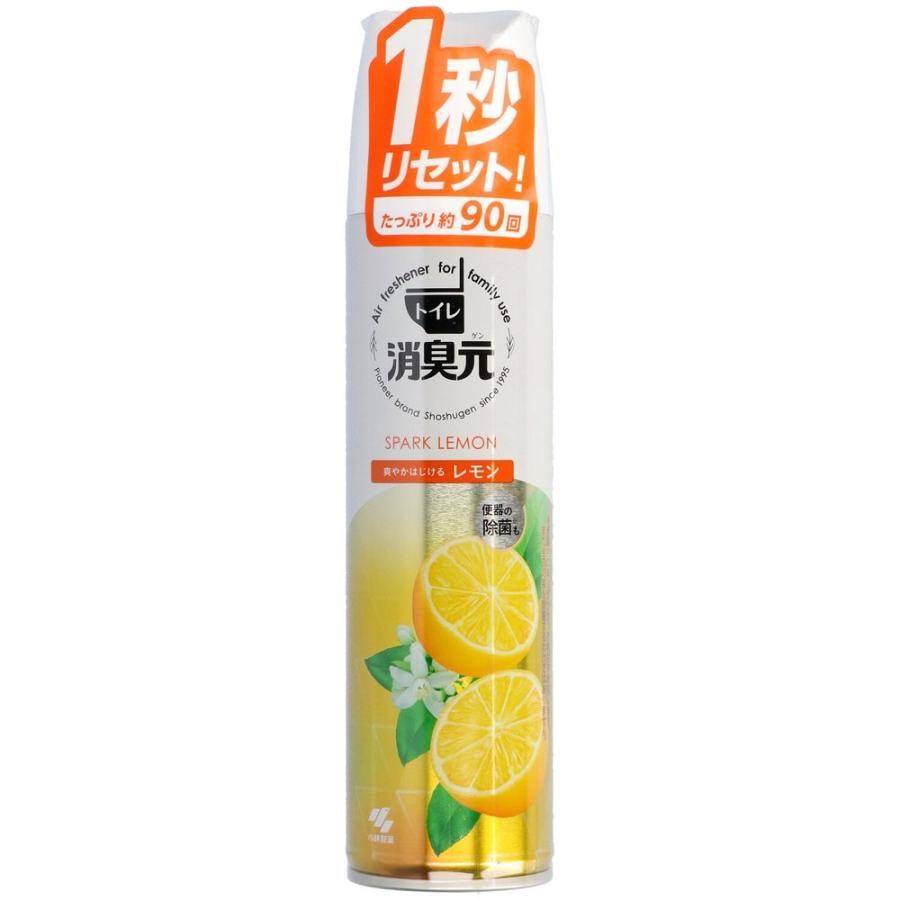 小林製薬 消臭元スプレー 爽やかはじけるレモン [単品内容量/280ml]
