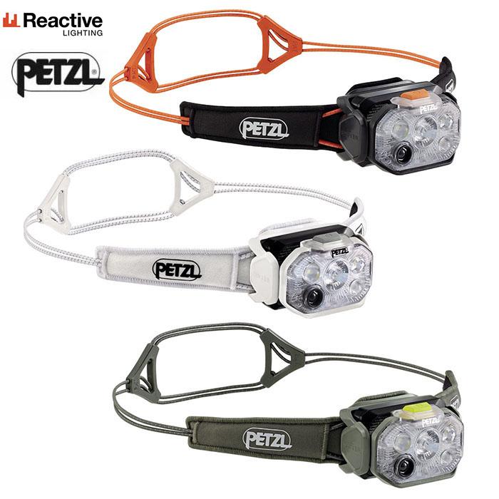 ペツルPETZL スイフトRL リアクティブライティングヘッドライト E095BC　1200ルーメン　92g