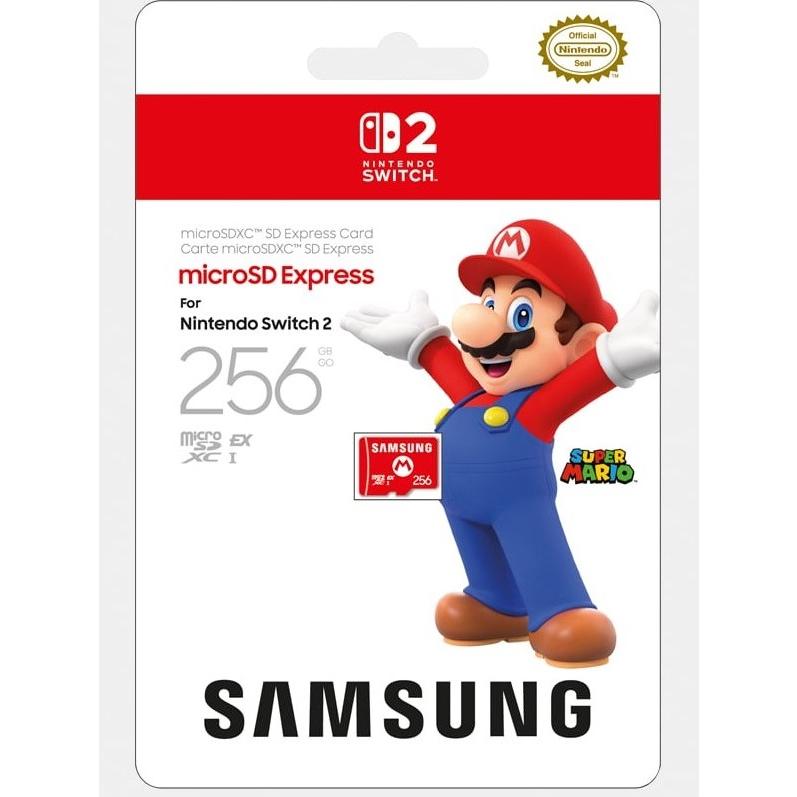 Samsung microSD Express Card 256GB for Nintendo Switch 2 BEE-A-SD01B【新品】