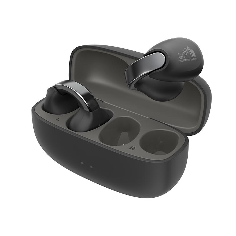 JVCケンウッド  HA-NP1T-B ワイヤレス イヤホン 左右分離 IPX4 最大8時間 USB-C nearphones ブラック