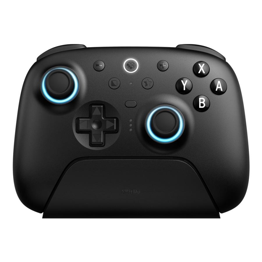 8bitDo Ultimate 2 Bluetooth Black 無線・有線接続のゲーミングコントローラー 任天堂Switch/Switch2/WindowsPC対応