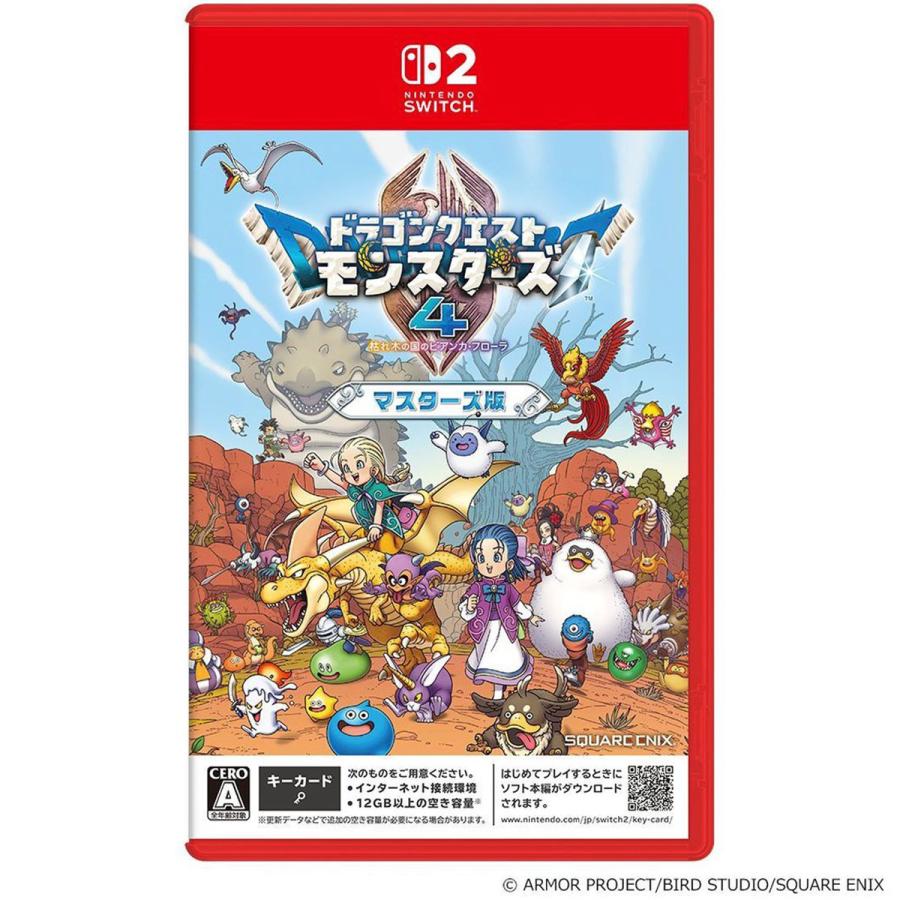 スクウェア・エニックス ［Switch2］［限定版］ドラゴンクエストモンスターズ４　枯れ木の国のビアンカ・フローラ　マスターズ版 POT-R-ABLCA