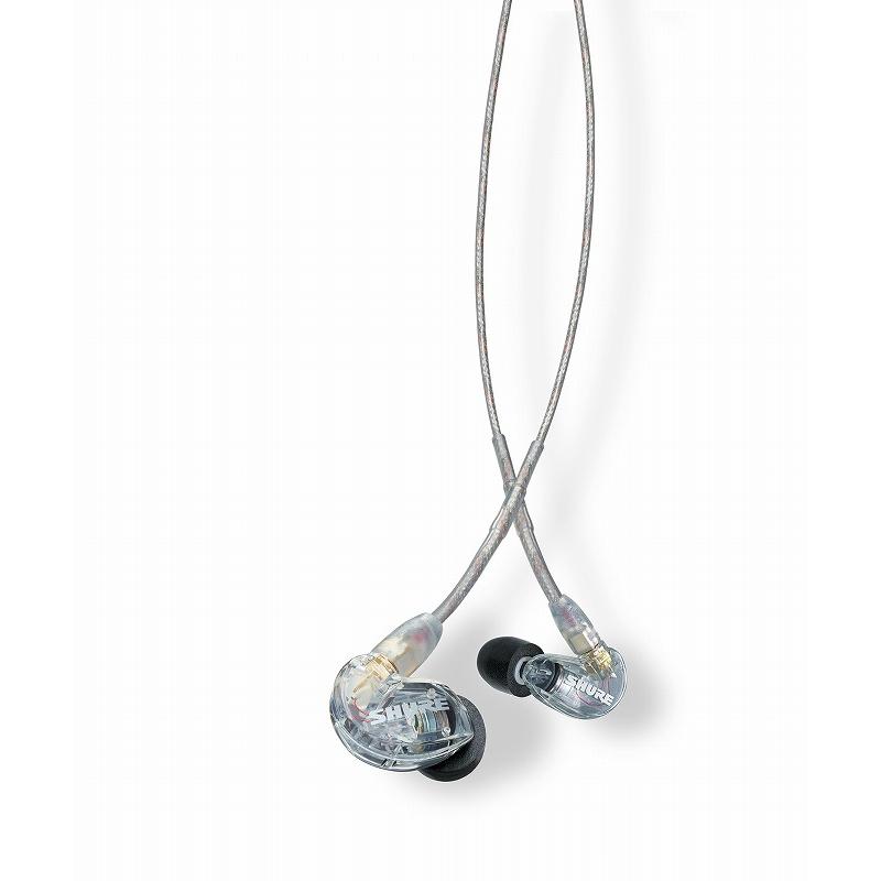 SHURE / SE215 クリアー (SE215-CL-A) 高遮音性イヤホン (国内正規品)