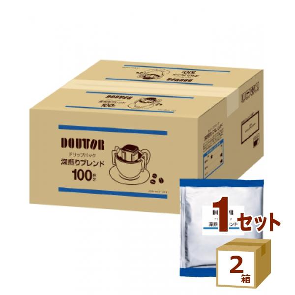 ドトールコーヒー ドリップパック 深煎りブレンド (7g×100P) 7g×2箱