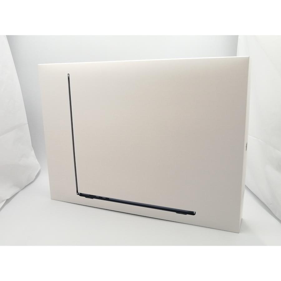 【未使用】Apple MacBook Air 15インチ (M4,2025) M4(CPU:10C/GPU:10C) 16GB/512GB ミッドナイト MW1M3J/A【ECセンター】保証期間３ヶ月