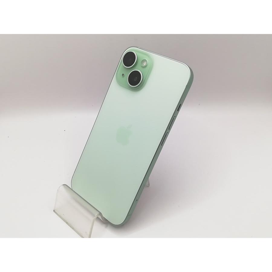 【中古】Apple 国内版 【SIMフリー】 iPhone 15 128GB グリーン MTMM3J/A【町田】保証期間１ヶ月【ランクB】
