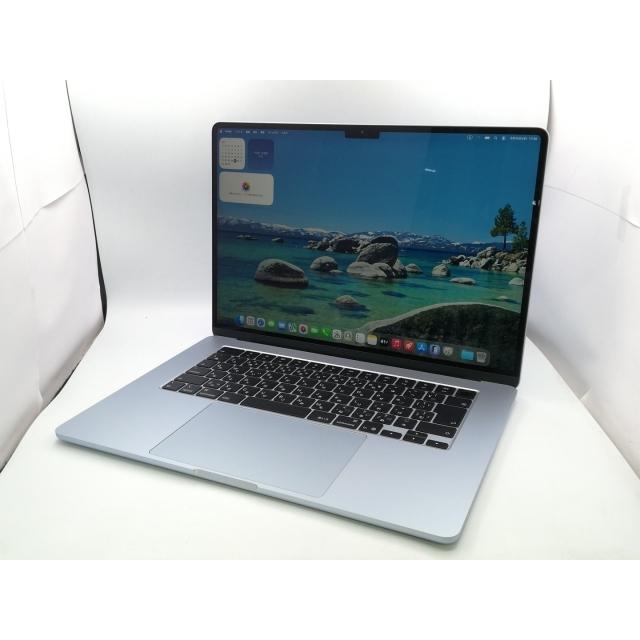【中古】Apple MacBook Air 15インチ (M4,2025) M4(CPU:10C/GPU:10C) 16GB/256GB スカイブルー MC7A4J/A【大阪堂島】保証期間１ヶ月【ランクA】