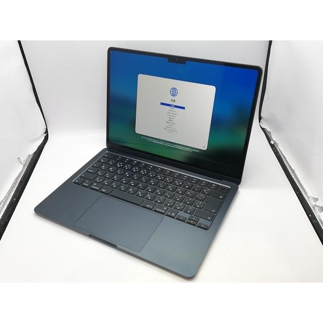 【中古】Apple MacBook Air 13インチ (M4,2025) M4(CPU:10C/GPU:8C) 16GB/256GB ミッドナイト MW123J/A【立川フロム中武】保証期間１ヶ月【ランクA】