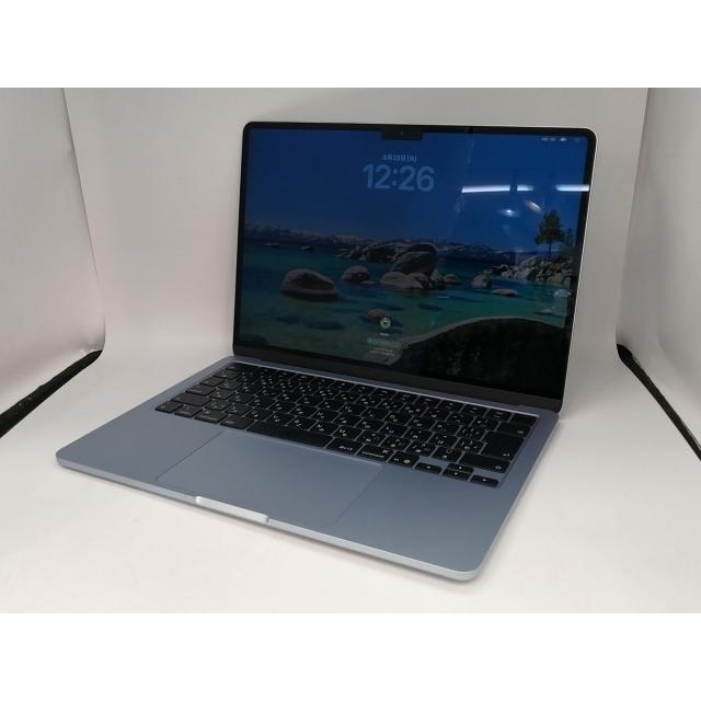 【中古】Apple MacBook Air 13インチ (M4,2025) M4(CPU:10C/GPU:8C) 16GB/256GB スカイブルー MC6T4J/A【東池袋1丁目】保証期間１ヶ月【ランクA】