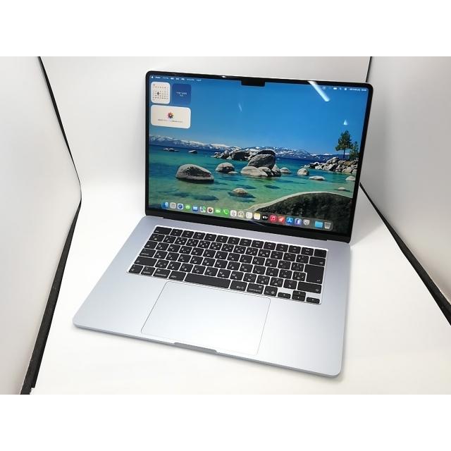 【中古】Apple MacBook Air 15インチ (M4,2025) M4(CPU:10C/GPU:10C) 16GB/256GB スカイブルー MC7A4J/A【鹿児島中町】保証期間１ヶ月【ランクA】