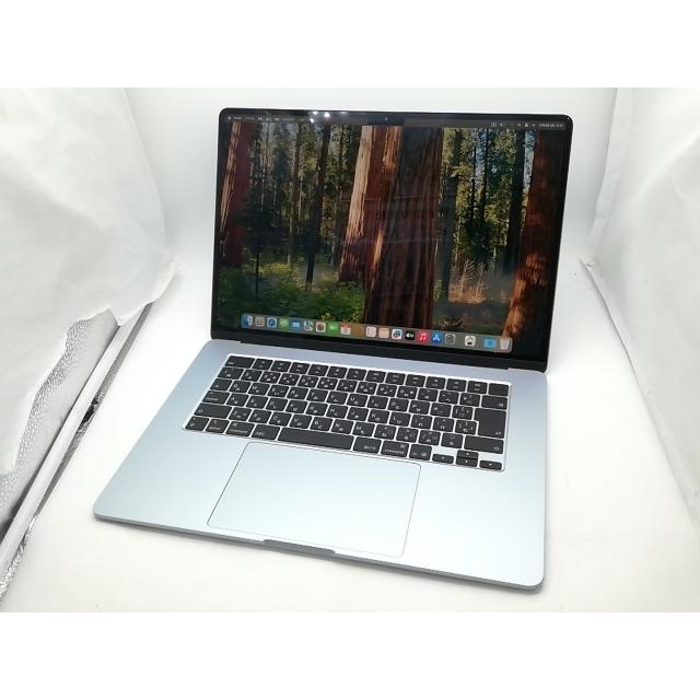 【中古】Apple MacBook Air 15インチ (M4,2025) M4(CPU:10C/GPU:10C) 16GB/256GB スカイブルー MC7A4J/A【柏】保証期間１ヶ月【ランクB】