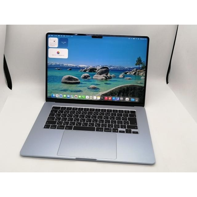 【中古】Apple MacBook Air 15インチ (M4,2025) M4(CPU:10C/GPU:10C) 16GB/256GB スカイブルー MC7A4J/A【秋葉2号】保証期間１ヶ月【ランクA】