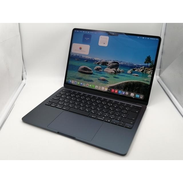 【中古】Apple MacBook Air 13インチ (M4,2025) M4(CPU:10C/GPU:8C) 16GB/256GB ミッドナイト MW123J/A【博多】保証期間１ヶ月【ランクA】