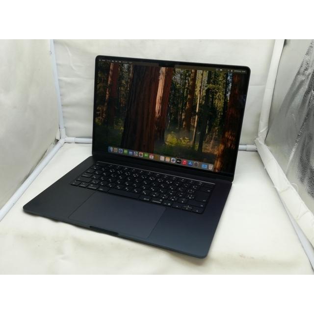 【中古】Apple MacBook Air 15インチ (M4,2025) M4(CPU:10C/GPU:10C) 16GB/512GB ミッドナイト MW1M3J/A【川崎】保証期間１ヶ月【ランクA】