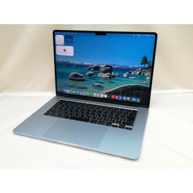 【中古】Apple MacBook Air 15インチ (M4,2025) M4(CPU:10C/GPU:10C) 16GB/256GB スカイブルー MC7A4J/A【川崎】保証期間１ヶ月【ランクA】