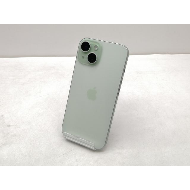 【中古】Apple 国内版 【SIMフリー】 iPhone 15 128GB グリーン MTMM3J/A【仙台イービーンズ】保証期間１ヶ月【ランクB】