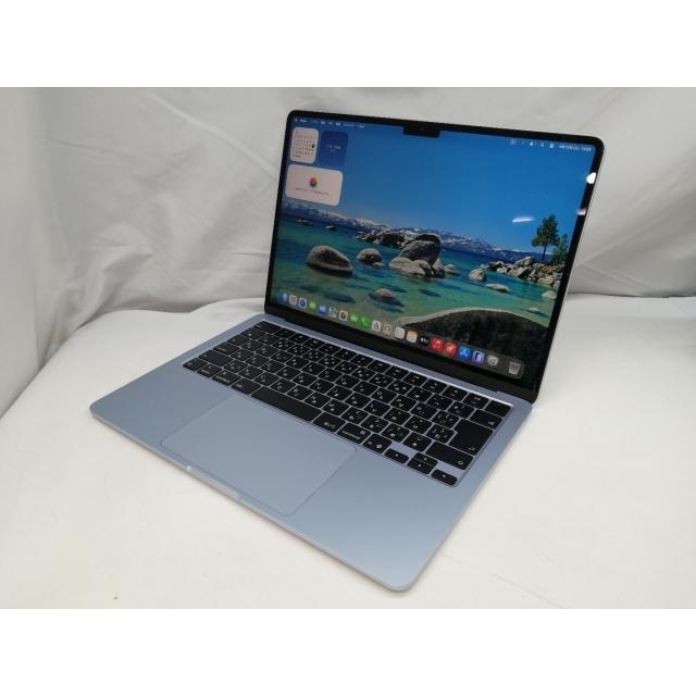 【中古】Apple MacBook Air 13インチ (M4,2025) M4(CPU:10C/GPU:8C) 16GB/256GB スカイブルー MC6T4J/A【札幌】保証期間１ヶ月【ランクA】