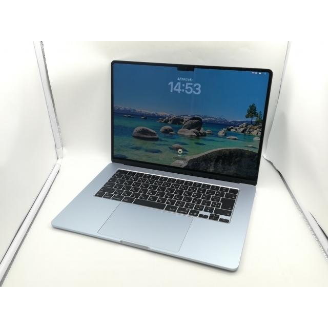 【中古】Apple MacBook Air 15インチ (M4,2025) M4(CPU:10C/GPU:10C) 16GB/256GB スカイブルー MC7A4J/A【福岡筑紫】保証期間１ヶ月【ランクA】