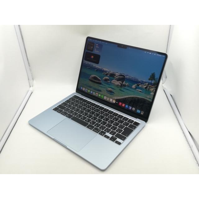 【中古】Apple MacBook Air 13インチ (M4,2025) M4(CPU:10C/GPU:8C) 16GB/256GB スカイブルー MC6T4J/A【錦糸町北口】保証期間１ヶ月【ランクA】