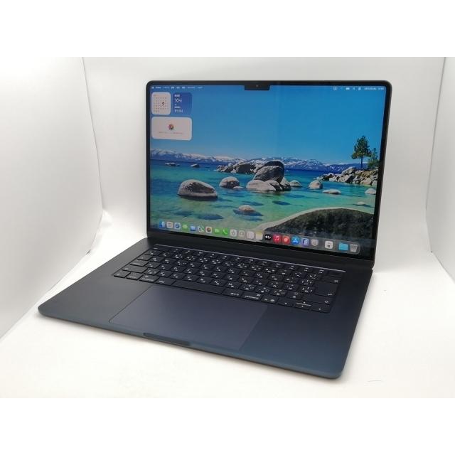 【中古】Apple MacBook Air 15インチ (M4,2025) M4(CPU:10C/GPU:10C) 16GB/512GB ミッドナイト MW1M3J/A【三宮センター】保証期間１ヶ月【ランクB】