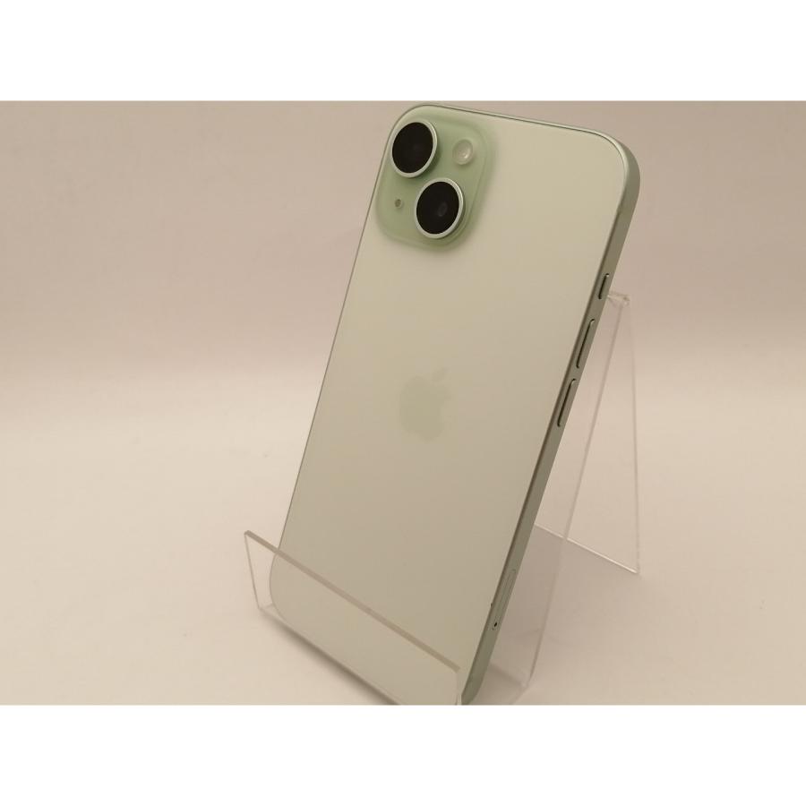 【中古】Apple 国内版 【SIMフリー】 iPhone 15 128GB グリーン MTMM3J/A【神保町】保証期間１ヶ月【ランクA】
