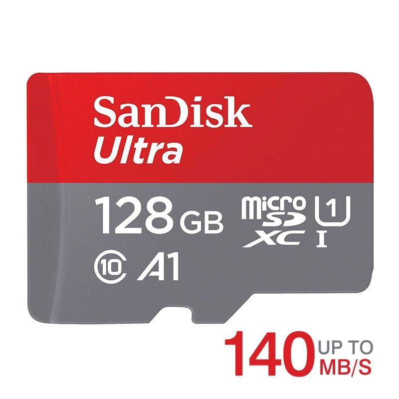 ポイント2倍 microSDXC 128GB SanDisk 140MB/s A1 CLASS10 UHS-1 U1 SDSQUAB-128G-GN6MN Nintendo Switch対応 並行輸入品 翌日配達・ネコポス送料無料
