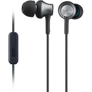 ソニー スマホ対応リモコン搭載 ダイナミック密閉型カナルイヤホン (ブラスブラック) SONY MDR-EX650AP B 返品種別A