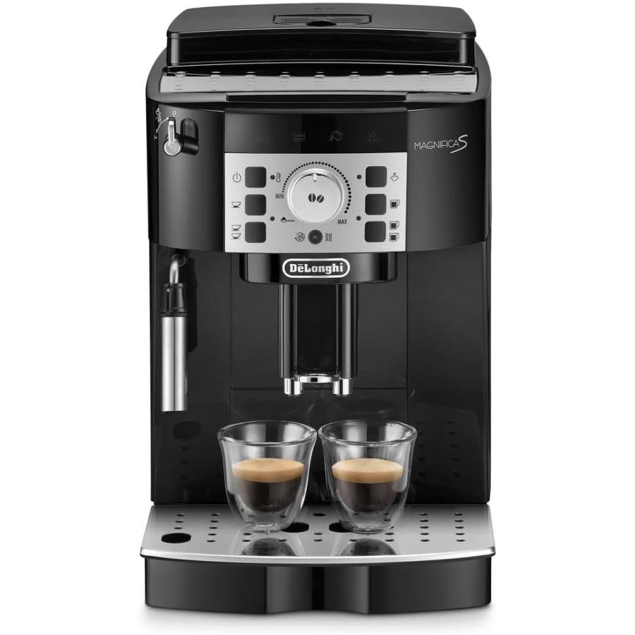De'Longhi デロンギ 全自動コーヒーマシン マグニフィカS ECAM22112B エスプレッソ カフェジャポーネ搭載 珈琲豆挽き ミルクフロッサー【新品】